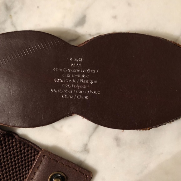 Anthropologie NWT Leather and Bead Belt - Picture 5 of 5